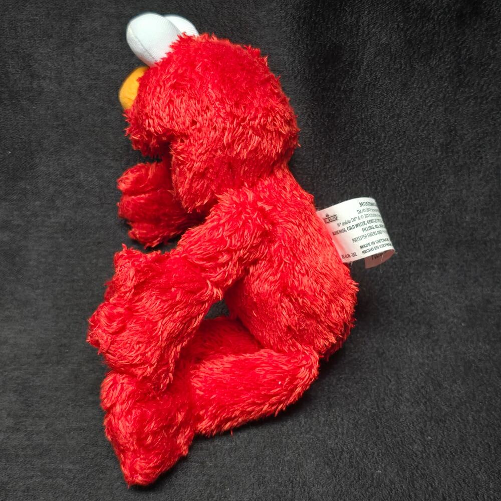 Sesame Street Smiling Elmo Stuffed Plush Toy Doll 10” - Picture 2 of 6